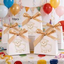 Hộp giấy đựng kẹo, quà tặng tiệc Eid Al-Adha, Eid Mubarak, hộp giấy đựng đồ ăn nhẹ và sô cô la nhỏ. - Xem 5