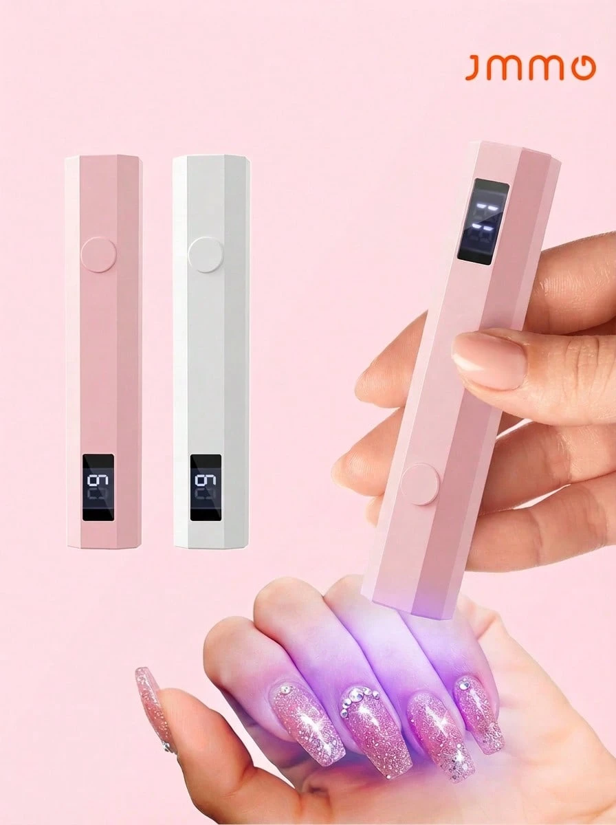 JMMO Portable Handheld Nail Dryer Lamp, UV/LED Nail Curing Light For All Gel Nail Polish, USB Rechargeable, Fast Drying Nail Lamp - Multicolor - View 1
