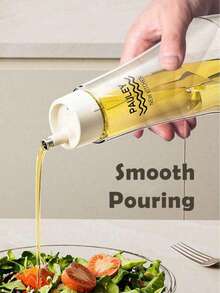 Bình đựng dầu ăn bằng thủy tinh chống rò rỉ 150ml/260ml, bình đựng dầu ô liu và giấm có vòi chống nhỏ giọt và nắp an toàn, dễ vệ sinh, bình đựng gia vị để bàn cho nhà bếp và phòng ăn (Màu sắc và kiểu dáng ngẫu nhiên) - Nhiều màu - Xem 7
