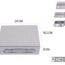 One-Piece Folding Gift Box, High-End And Exquisite Handle Folding Flip Box, One-Piece Molding, Convenient Hand-Held Gift Box, Magnetic Gift Packaging Box. - A - View 13