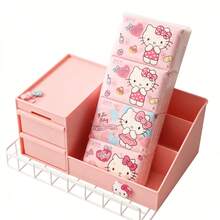 9pcs/Pack Sanrio KT Cat Cute Cartoon Printed Pocket Tissue Paper, 3-Ply Soft Facial Tissues, Suitable For Daily Cleaning And Travel - Multicolor - View 1