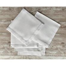 45x45cm 100% Linen Hemsch NAPKINS Dinner Fine Table Cloth Set Of 6 - 彩色 - 查看 2