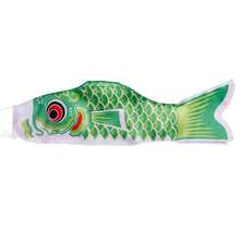 40/70/100CM Japan Style Carp Wind Sock Flag Wind Chimes Hanging Decorations Yard Koinobori Hanging Decor - Multicolor - View 17