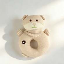 1 件婴儿男女通用卡通圆形摇铃玩具，舒缓抓握摇铃玩具，适合新生儿礼物 - 彩色 - 查看 16