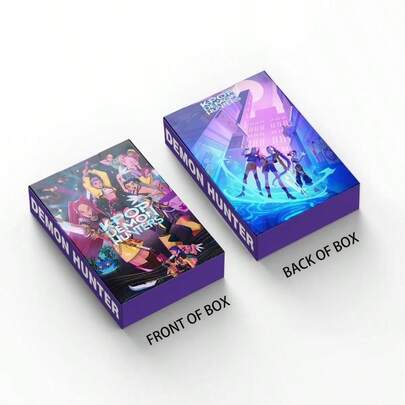 55pcs Anime Lomo Cards, Anime Peripheral