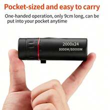 Kính viễn vọng một mắt cầm tay này mang đến khả năng quan sát rõ nét, sắc sảo ở khoảng cách cực xa nhờ thiết kế quang học tiên tiến. Được trang bị lăng kính truyền dẫn cao và công nghệ phủ nhiều lớp, nó tạo ra hình ảnh sáng, sắc nét mà không bị tối góc hay quang sai màu, giúp bạn quan sát các cảnh vật ở xa một cách sống động. - Kính viễn vọng 300*25 - Xem 6