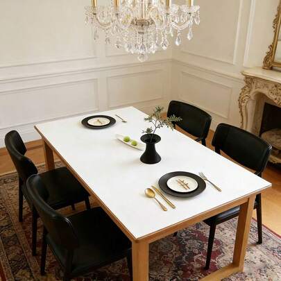 1개 눈 보호 가죽 데스크 매트, 사무실 데스크 패드, 대형 마우스 패드, 노트북 데스크 매트, 매니큐어 데스크 매트, 커피 테이블 매트, 화장대 매트, 초대형 식탁보, 방수, 방유, 얼룩 방지, 내마모성, 세척 가능한 가정용 식탁 매트, 다양한 탁상용, 대형 식탁 매트 및 소형 데스크 매트, 세련된 디자인, 가정 장식 및 휴일 선물에 적합, 주방 카운터 매트