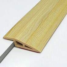 Thanh chuyển tiếp từ thảm sang gạch, bằng nhựa PVC chống mài mòn, tự dính, dùng trong nhà. - 1m x 5cm - Xem 12