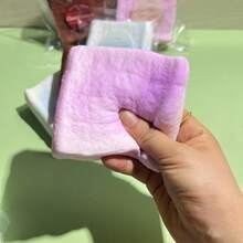 Pan tostado esponjoso de rebote lento, rebote medio, mezcla de 3 colores, alivio del estrés, calmante del estado de ánimo, regalo, regalo de vacaciones, regalo de cumpleaños, regalo perfecto - Multicolor - Ver 5