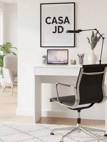 Prisma Multipurpose Desk/Computer Table For Office - White - A - Ver 4