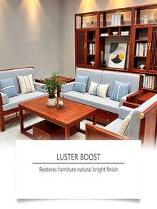 300ml Wood Furniture Cleaner & Conditioner Oil, Polishes, Restores Shine, Removes Scratches, High-Grade Wood Care Oil Suitable For Floors, Furniture, Tables And Other Wood Surfaces, Also Great As A Gift For Occasions Like Valentine's Day, Mother's Day, Parties, Alternative To Particleboard, Wood Stain, Furniture, Wooden Doors - 液體 - 查看 11