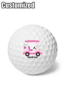 Customized Golf Balls, Personalized Text To Improve Distance And Accuracy. White Golf Balls Suitable For Golf Parties, Graduation Gifts, Father's Day, Valentine's Day Gifts, And Golf Equipment. Sporty Style. - White - View 12