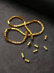 5-10毫米金银色不对称赤铁矿珠子 - DIY手链和项链首饰制作材料 - 彩色 - 查看 26