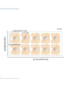 600/480/360/240/120 Magnetic Nsal Dilator, Nose Patches, Nsal Strips, Nsal Tapes, Sleep Nsal Dilator Patch Set - Designed To Increase Oxygen, And Nsal Breathing. Reduce Snoring, Nsal Relief, And Improve Sleep Quality, This Set Offers Snoring Solutions And Requires No Power Or Batteries.It Can Effectively Alleviate Snoring And Is A Great Gift For Back To School Season. - Square 480 stickers - 查看 2