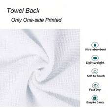 Naanle - Toallas de mano para invitados suaves absorbentes con estampado de pastor alemán para baño hotel gimnasio y spa 16 x 30 pulgadas gris - Perro - Ver 4