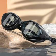 1pc Waterproof And Anti-Fog High-Definition Professional Swimming Goggles For Women And Men, Swimming Goggles, Diving Equipment - Multicolor - View 1