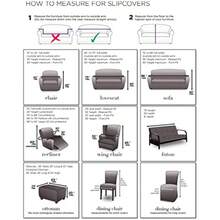 SureFit Duck - Funda de algodón sólido para Silla de Comedor Longitud Completa Ajuste Relajado Respaldo Alto Perfecta para añadir Detalles a tu Comedor 17 x 18.5 x 42 Pulgadas Natural - Natural - Ver 7