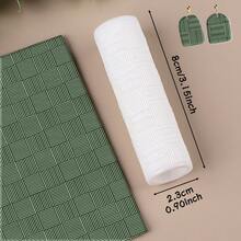 1Pc Polymer Clay Seamless Texture Roller Mold-Durable Plastic Tool For Earring Making, Ceramic Textures,DIY Crafts Jewelry Decoration - A - View 29