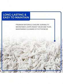 24 Premium Cotton Dust Mop Kit - Heavy Duty Mop With Handle Industrial, Commercial, And Residential Cleaning - Dry Floor Duster Hardwood Surfaces - White - 鋁製手柄 + 24 英寸 X 5 英寸 - 查看 5