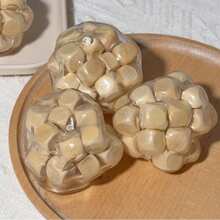 1个2026最新创意高品质木制挤压球，减压玩具，生日、节日、情侣、万圣节、圣诞节、游戏玩家的完美礼物，理想之选 - 彩色 - 查看 10