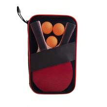 2-Player Professional Table Tennis Racket Set, Includes 2 Rackets, 3 Balls, And A Carrying Case. High-Elasticity And Convenient For Professional Matches, Training, And Daily Practice. Suitable For Indoor/Outdoor Use, Ideal Gift For Table Tennis Enthusiasts. - Multicolor - View 7