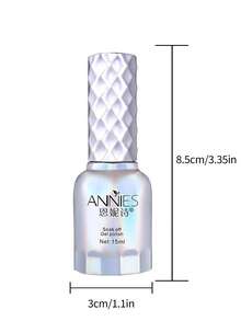 annies 15毫升月光白日梦12色凝胶指甲油 - 裸色和中性色调，持久亮泽，适合沙龙和居家美甲，专业美甲护理，1支/15支套装 - 彩色 - 查看 6