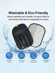 Upgraded 5-Finger Static Pet Deshedding Glove, Reusable Magic Pet Deshedding Brush, Suitable For Cats, Dogs, Laundry, Sofa, Carpet, Car Seats - Multicolor - View 6