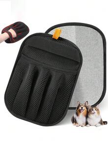 Upgraded 5-Finger Static Pet Deshedding Glove, Reusable Magic Pet Deshedding Brush, Suitable For Cats, Dogs, Laundry, Sofa, Carpet, Car Seats - Multicolor - View 1