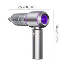 Multifunctional Wireless Car Vacuum Cleaner With Battery Level Display, Portable High Suction For Home, Office, Camping, Handheld Duster With Crevice Tool & Soft Hose, Mini Blower/Suction/Blow 18000pa - Vacuum Cleaner - View 4