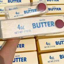 柔软弹力日式潮流黄油可爱卡通手指食物巨型黄油棒，超级柔软Q弹，缓解压力，慢回弹，Hakimi可爱学生教室挤压玩具 - 彩色 - 查看 2