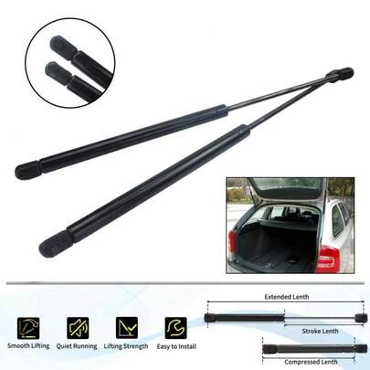 2 thanh chống thủy lực cho cửa cốp sau xe Octavia Estate 1Z5 2004-2013 2005 2006 2007 2008 2009 2010 2011 2012