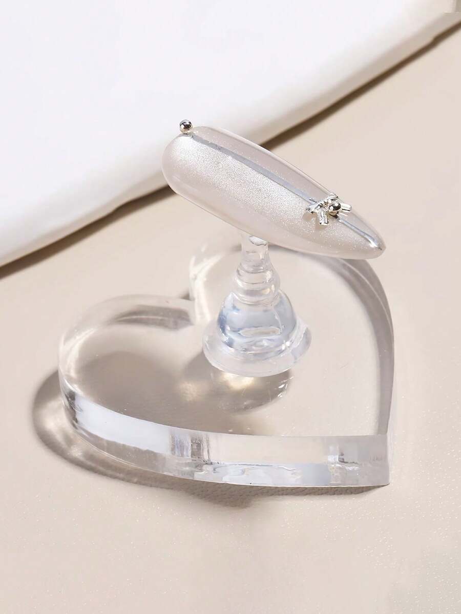 Giá đỡ thực hành làm móng hình trái tim không từ tính, dụng cụ salon, dụng cụ hỗ trợ đào tạo làm móng, khay hình trái tim, giá trưng bày móng thanh lịch, khay làm móng bền, bề mặt nhẵn, phụ kiện làm móng, giá thiết kế móng, dành cho sinh viên ngành làm đẹp, kỹ thuật viên làm móng. - Nhiều màu - Xem 1