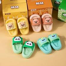 1 cục tẩy mini hình dép dễ thương, thiết kế hình gấu trúc và gấu, đồ dùng văn phòng phẩm sáng tạo, không lem mực, thích hợp cho trường học và văn phòng. - Nhiều màu - Xem 7