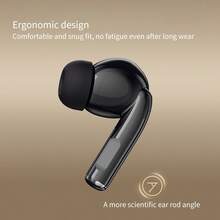 Lenovo EA230 Classic In-Ear Headphones, BT5.4 Stable Connection, Low Latency, Long Battery Life HiFi, Call Noise Cancellation, Multi-Device Compatible - View 2