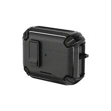 哑光耳机保护套+挂钩，适用于 Pro/Pro2/Pro3无线耳机，小众4耳耳机充电盒，时尚高端男女通用情侣设计 - 彩色 - 查看 24