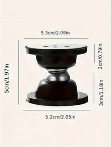 1 Par de Batentes Magnéticos para Porta, Batente Fixo para Porta, Amortecedor para Porta, Batente Magnético Silencioso e Resistente, Batente Anticolisão para Porta, Trava de Silicone Adesiva para Porta, Adequado para a Parte Inferior da Porta, Decoração Preta Fosca, Material de Silicone, Reduz o Ruído de Forma Eficaz, Fácil Instalação Sem Furos. - Tipo A - Ver 10