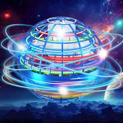 Flying Orb Ball Toy,2026 Upgraded Parachute,Magic Hand Controlled Mini Gravity Ball,Cosmic Globe Boomerang