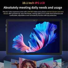 Qetupa M9-4 10.1 吋 Android 13 平板電腦，4GB RAM（可擴充 4GB RAM）+ 64GB ROM / 4GB RAM（可擴充 4GB RAM）+ 128GB ROM，MTK 6762 八核心 2.0GHz 處理器，HD (1280x800) IPS 觸控螢幕（不含適配器） - 綠色 - 查看 3