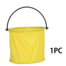 1/3pcs Foldable Bucket, Small Size Without Partition, Portable, Multi-Functional For Outdoor Gardening, Camping, Travel, Beach Picnic, Available In Multiple Colors - Multicolor - View 11