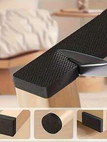 1 cuộn miếng lót chống trượt 39,37 inch, thích hợp cho ghế, chân bàn, sofa, ghế đẩu và các đồ nội thất khác - Bền, giảm tiếng ồn, chống trầy xước - Dễ cắt, bảo vệ bề mặt nhám của chân đồ nội thất, có thể cắt bằng dụng cụ - A - Xem 10