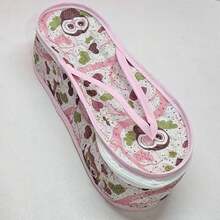 Porta Chinelos de Tecido, Feito Para Organizar sua Mala de Viagem ou Ir na Manicure - Visão 7