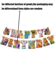 Juego de fiesta de 28 piezas/set de derretimiento cerebral italiano, incluye decoraciones de fiesta de cumpleaños con patrón 6*7, decoraciones de fiesta/cumpleaños Tong Tong Tong Sahur. Incluye pancarta, decoraciones festivas en espiral, suministros para fiestas, pancarta de decoración, fiesta temática, adecuado para decoraciones de hogar/jardín. - multicolor - Ver 6