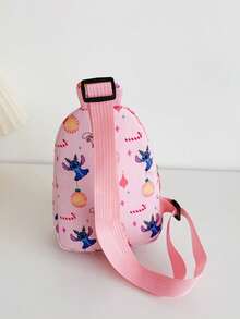 Disney Cartoon Fashion Waist Bag, Stitch Children's Bag, Cute Chest Bag, Mini Coin Purse, Sports Sling Bag, Boys & Girls Toy Bag, Multi-Purpose Storage Bag, Travel Bag - Multicolor - View 9