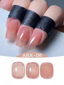 12ml Esmalte de uñas de gelatina transparente rosa nude para primavera/verano, 9 tonos pastel lácteos nude, textura brillante como el cristal, curable con UV/LED de larga duración, adecuado para bodas, citas y manicura diaria - Multicolor - Ver 13