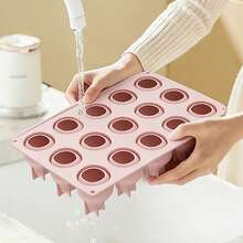 1个梨形水果慕斯模具，DIY烘焙布丁慕斯法式蛋糕巧克力模具，冰盒模具，耐高温，易脱模 - 彩色 - 查看 4