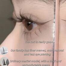 LIMEIKAI Bộ 320 sợi nối mi - Kiểu uốn chữ C, tự làm kiểu tự nhiên, anime, chữ thập, chùm và bồng bềnh, phù hợp cho người mới bắt đầu, có thể tái sử dụng, độ dài hỗn hợp 11-13mm. - Xem 11