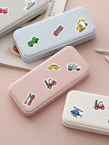 500pcs Cartoon Ruck Vehicle Roll Stickers Decals For Phone Laptop Scrapbook Suitcase Skateboard Helmet Guitar Graffiti Aesthetic Stickers Gifts Funny Stickers Kindle Scrapbook Supplies Laptop Sticker - A - View 8