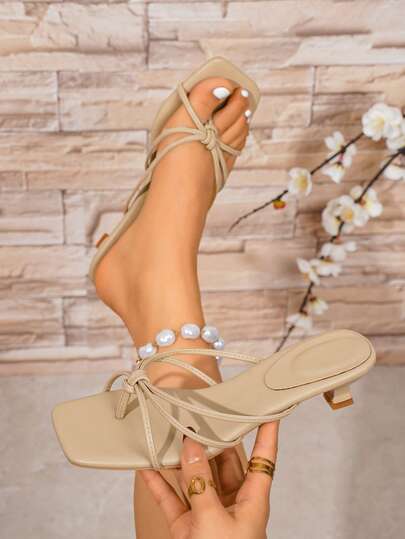 Dép lê nữ kiểu dáng mùa hè mới, tối giản, gót thấp, màu kaki, phối sọc, hở mũi, thích hợp cho sử dụng hàng ngày, đi nghỉ mát, đi biển và các dịp khác.