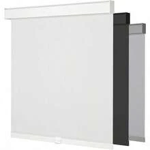 Cordless Blackout Roller Shades Doors, Stop Shades With Valance, Thermal Insulated Window Blinds Home, Bedroom, Office, White, 20x 72 H - Drill Cordless-white + 20"W X 72"H - View 5