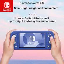 Nintendo Switch Switch Lite 掌上型遊戲機，體積小，輕巧便攜，5.5吋液晶屏，適合隨時隨地玩遊戲，USB-C接口，支援SD卡 - 查看 7
